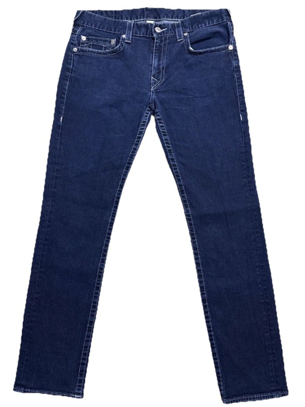 True Religion Slim Straight Mens Jeans Size 36 RN#112790 CA# 57414